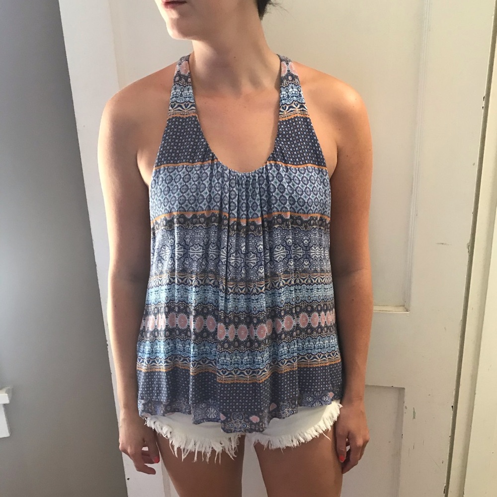 Patrons of Peace Detailed Back Tank